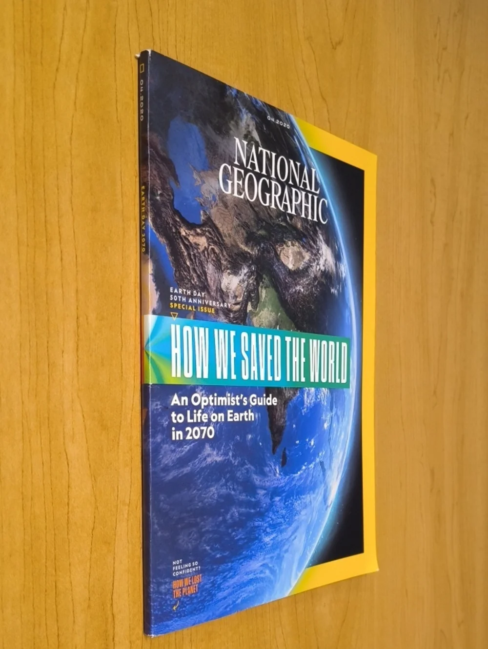 National Geographic Earth Day 50th Anniversary Special Issue 4.2020